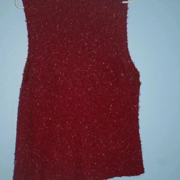 Alps Sweater Vest Women's Medium Classic Preppy Office Workwear - Picture 10 of 12